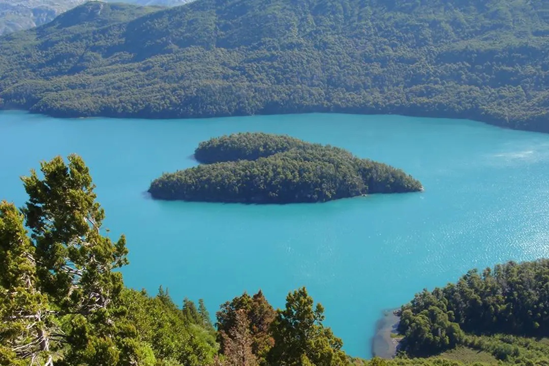 Cerro Tronador y Ventisquero Negro vista