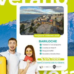 Paquete a Bariloche - Verano 2026